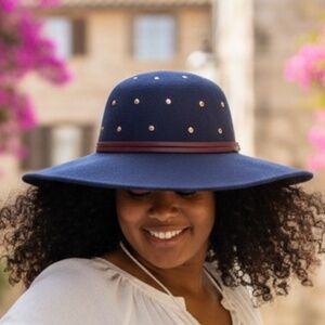 Women's Vintage Designed by Sylvia Wool Hat See Photos for measurements